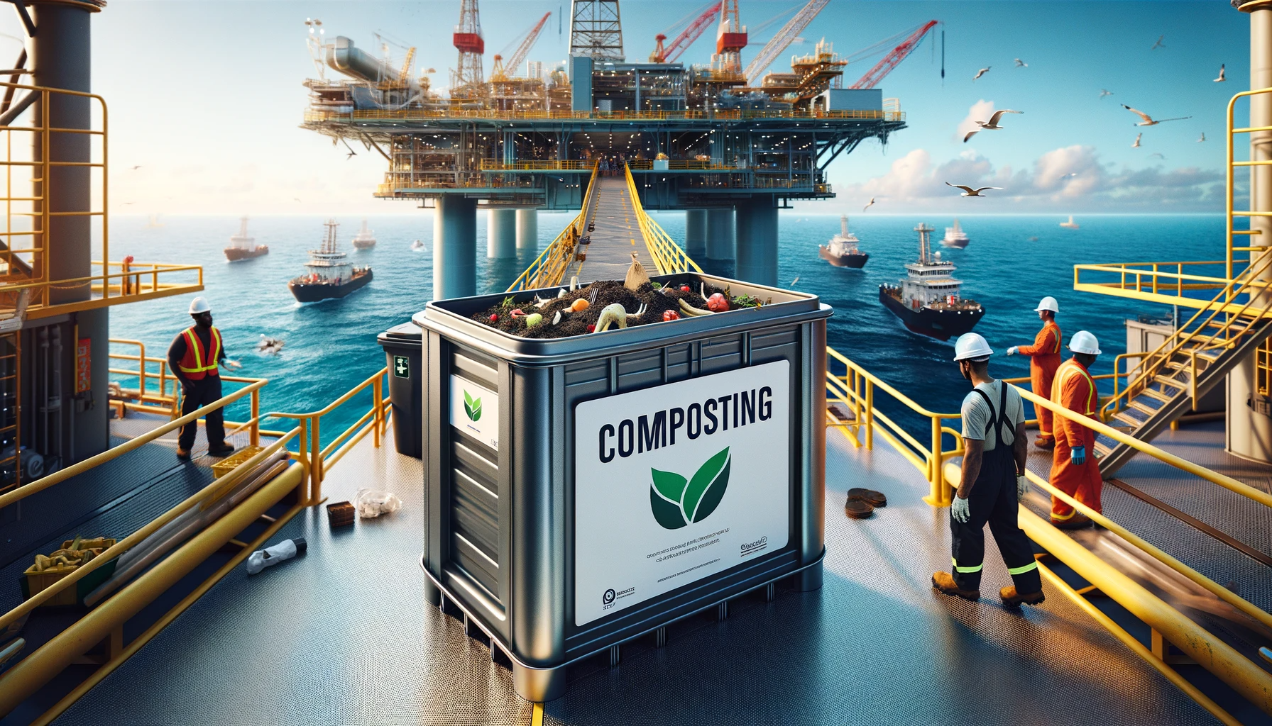 Oil and Gas Composting